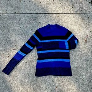 FREE SHIPPING, Studio Works blue sweater